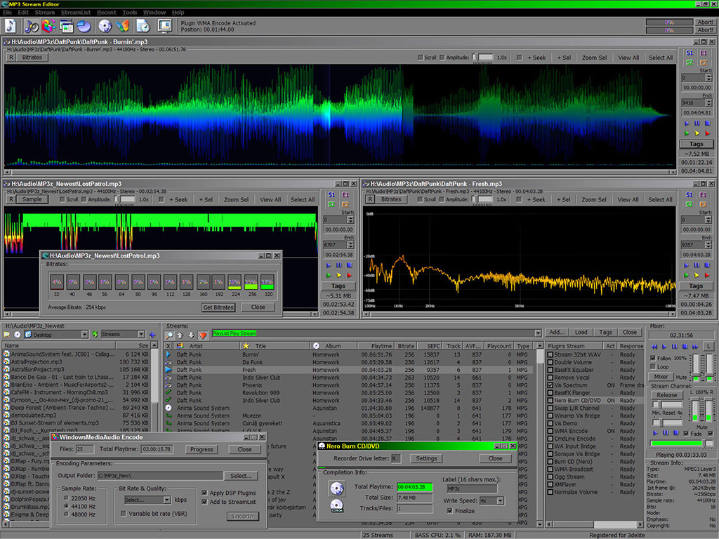 Screenshot for MP3 Stream Editor 3.4.4.2394